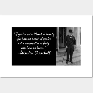 Wise Quote 8 - Winston Churchill Posters and Art